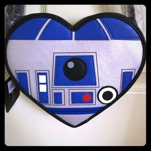 Loungefly R2-D2 Star Wars Heart Shaped Crossbody